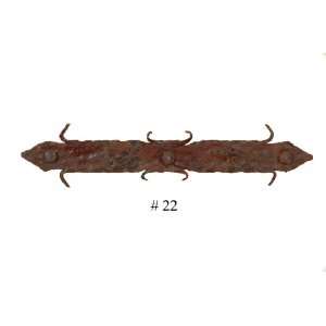  Iron Hammered Spears #22 Lg 