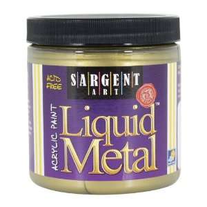   Ounce Liquid Metal Acrylic Paint, Antique Gold Arts, Crafts & Sewing