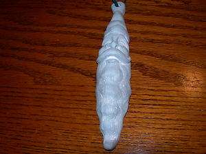 Isabel Bloom Santa Icicle Ornament, NEW, Made in USA  