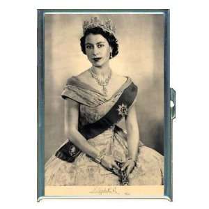 Queen Elizbeth England 1953 ID Holder, Cigarette Case or Wallet MADE 