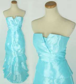 WINDSOR $110 Turquoise Prom Ball Evening Formal Gown  