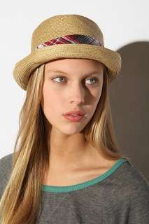 UrbanOutfitters  San Diego Straw Bowler Hat