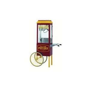 Antique 4oz Popcorn Machine and Cart 