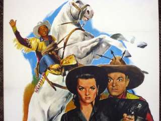 SON OF PALEFACE 1952 Original Movie Poster Roy Rogers Bob Hope Jane 