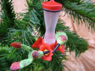 New Humming Bird Feeder Necture Christmas Tree Ornament  