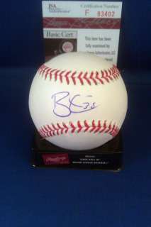 Giants Brian Wilson signed baseball  