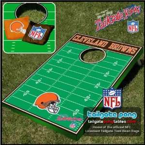   Browns NFL Beanbag Tailgate Toss Cornhole Game