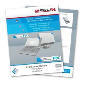  atFoliX FX Clear Invisible screen protector for Polaroid DPA 