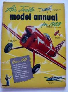 VINTAGE AIR TRAILS MODEL ANNUAL MAGAZINE 1952 EDITION  