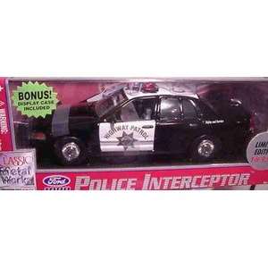 CMW 124 1999 Police Interceptor Die Cast New in Sealed Box  Toys 