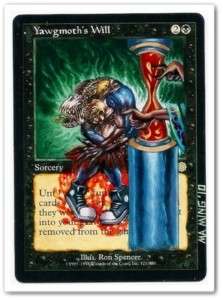 Yawgmoths Will Altered Extended Art Painted Mtg  