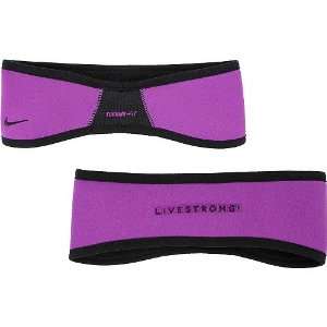 NIKE LIVESTRONG Womens Therma Fit Thermal Running Headband  