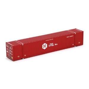    HO RTR 53 Jindo Container, Hub Group/Red (3) Toys & Games