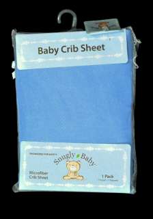 SNUGLY BABY Boys Microfiber Crib Sheet NIP  