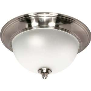  Nuvo Lighting 60 501 Palladium   2 Light Cfl   12 in.   Flush 