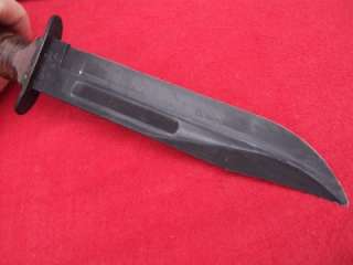 UNISSUED WWII US Navy Mk2 trench fighting knife blade marked  