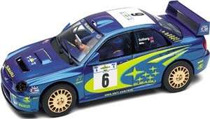 Scalextric Slot car C2362 Subaru Impreza WRC,Works 2001, No 6  