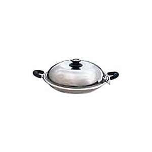 Stainless Steel Wok Wok S.S. For BBQ 