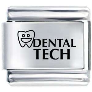   Dental Tech Words & Phrases Italian Charm Bracelet Pugster Jewelry