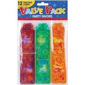 Party Favor 12 Pack Tracing Strips