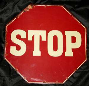 Metal Stop Sign Wall Decor 12 Wide X 12 Tall NEW  