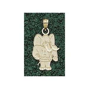   Jewelry Crimson Tide Elephant 3/4 Gold Charm