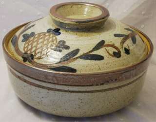   Otagiri Handcrafted Stoneware Oven Proof Japan Covered Casserole Bowl