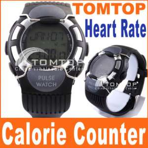 Sport Pulse Heart Rate Calorie Counter Watch + Monitor  