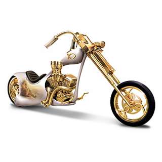 Greg Olsen Christian Motorcycle Figurine Holy Roller  