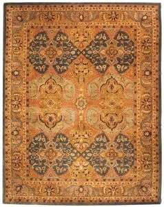   NEW Area Rug WOOL Handmade Persian Carpet ORIENTAL Gold 6 x 9  