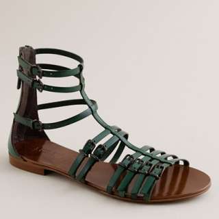 Milano gladiator sandals   flat sandals   Womens shoes   J.Crew