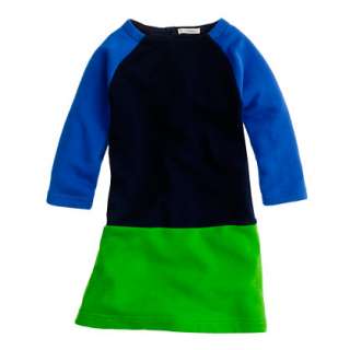 Girls wafer terry colorblock dress   recess   Girls Shop By Category 