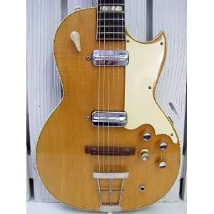  50s Kay Maple Electric Hollowbody Guitar Musical 