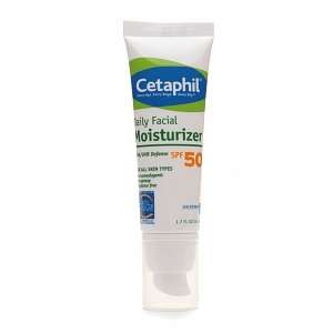 Cetaphil UVA/UVB Defense Facial Moisturizer SPF 50 1.7 oz (50 ml)