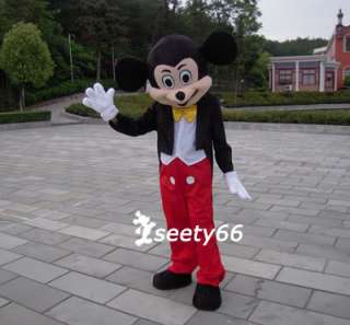   Costumes Mickey & Minnie Mouse Mascot Cartoon Character Adult SZ