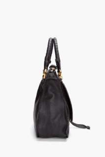 Chloe Black Classic Marcie Satchel for women  