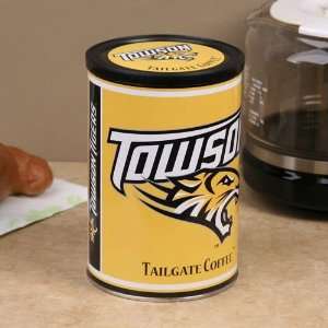 Towson Tigers 8oz. Tailgate Coffee w/ Collectible Canister  