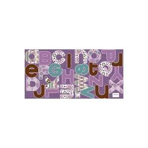   In A Rug Cardstock Diecut Monograms rhapsody 12 Pack 