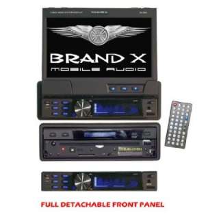 XL7DV 7 Single Din Car LCD DVD CD AM FM RDS Radio Receiver Touch 