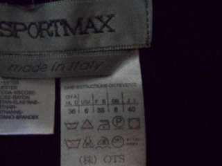 Max Mara Sportmax knit poly dress 6  