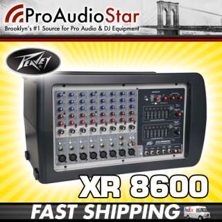 Peavey XR 8600 XR8600 Powered Mixer PROAUDIOSTAR  