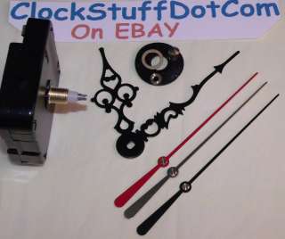 QUARTZ Clock Movement/MOTOR 3+ HANDS & Shaft CHOICE, Q80 Repair 