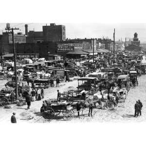  Elk Street Market, Buffalo, N.Y.   1915