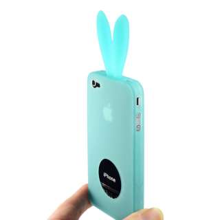 pcs Bunny Rabito Rabbit Ear Silicone Skin Case Cover for Apple 