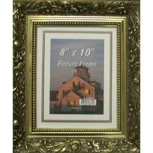   Gold Wood Picture Frame 8 x 10 Electronics