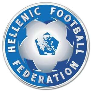  Greece National Football team sticker 4 x 4 Everything 