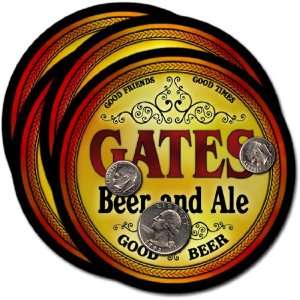 Gates , CO Beer & Ale Coasters   4pk