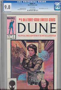 Dune #1 CGC 9.8 Rare Sci fi Movie Comic  