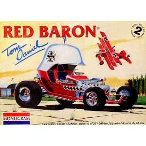  Tom Daniels Red Baron Custom Show Car w/Triplane 1 24 