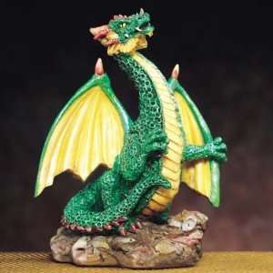  Small Dragon (Green)   Collectible Statue Figurine Figure 